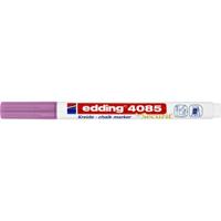 Krijtstift edding 4085 rond 1-2mm metallic roze