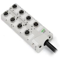 WAGO 757-265/000-005 Passieve sensor/actorbox M12-verdeler met metalen schroefdraad 1 stuk(s)