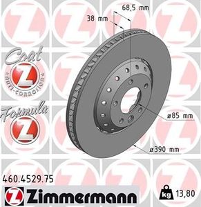 Remschijf FORMULA Z REMSCHIJF 460452975