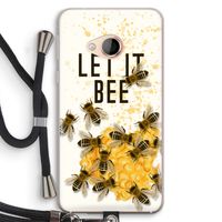 Let it bee: HTC U Play Transparant Hoesje met koord