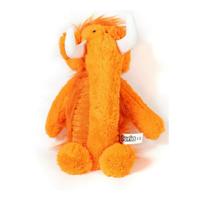 Knuffel voor honden Gloria Oranje Polyester Polypropyleen Monster 20 x 35 cm