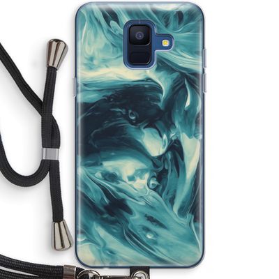 Dreaming About Whales: Samsung Galaxy A6 (2018) Transparant Hoesje met koord