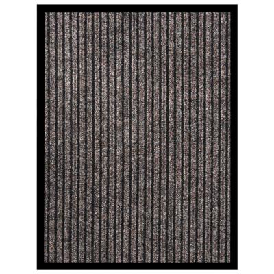 VidaXL Deurmat 40x60 cm gestreept beige