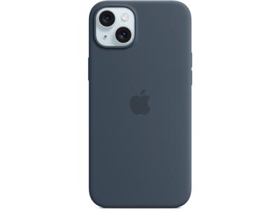 Apple MT123ZM/A Apple Silicone Case with MagSafe iPhone 15 Plus Storm Blue