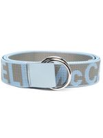Stella McCartney ceinture en polyester recyclé à logo - Bleu Stella McCartney ceinture en polyester recyclé à logo - Bleu