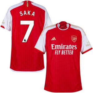 Arsenal Authentic Heat.RDY Shirt Thuis 2023-2024 + Saka 7 (Premier League)