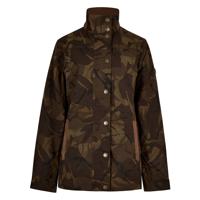 Dames waxjas Mountrath LTD Brown Camo Dames waxjas Mountrath LTD Brown Camo