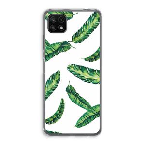 Lange bladeren: Samsung Galaxy A22 5G Transparant Hoesje