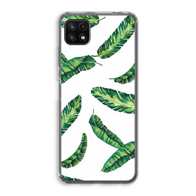 Lange bladeren: Samsung Galaxy A22 5G Transparant Hoesje