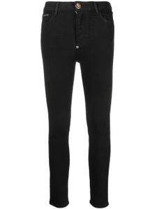 Philipp Plein jean skinny à détails métalliques - Noir