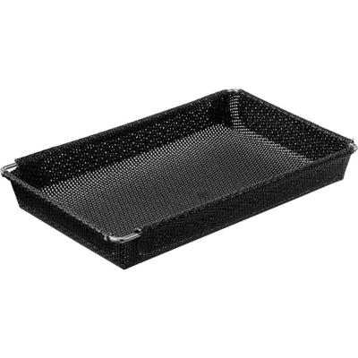 Xavax Gitterkorb für Heißluftfritteusen, Anti-Haft, ofenfest, 12,5 x 20 cm Airfryer Zwart