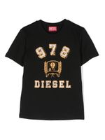 Diesel Kids t-shirt à logo 978 imprimé - Noir - thumbnail