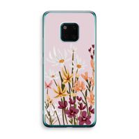 Painted wildflowers: Huawei Mate 20 Pro Transparant Hoesje