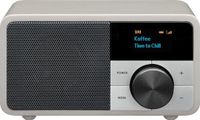 Sangean: DDR-7 DAB+ radio Mini Draagbare wekkerradio BT - Zilver