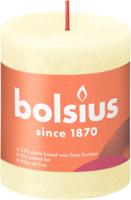 Bolsius stompkaars rustiek butter yellow 8 cm 7 cm Bolsius stompkaars rustiek butter yellow 8 cm 7 cm