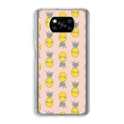 Ananas: Xiaomi Poco X3 Pro Transparant Hoesje