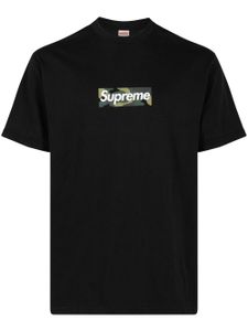 Supreme t-shirt en coton Box Logo - Noir