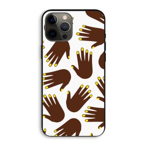 Hands dark: iPhone 12 Pro Max Biologisch afbreekbaar hoesje
