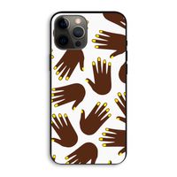 Hands dark: iPhone 12 Pro Max Biologisch afbreekbaar hoesje
