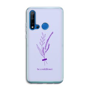 Be a wildflower: Huawei P20 Lite (2019) Transparant Hoesje