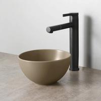 BWS Mini Waskom 23 cm Keramiek Taupe Boss & Wessing