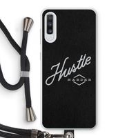 Hustle: Samsung Galaxy A70 Transparant Hoesje met koord