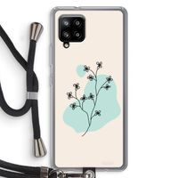 Love your petals: Samsung Galaxy A42 5G Transparant Hoesje met koord