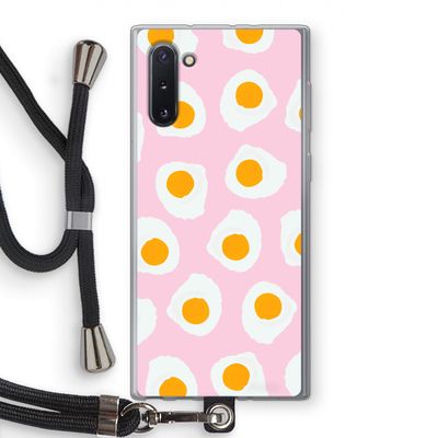Dancing eggs: Samsung Galaxy Note 10 Transparant Hoesje met koord