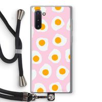 Dancing eggs: Samsung Galaxy Note 10 Transparant Hoesje met koord