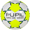 Derbystar 287950 Pupil Van De Week Bal - White-Yellow - 5