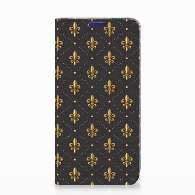 Samsung Galaxy S10e | Hoesje met Magneet | Franse Lelie Samsung Galaxy S10e | Hoesje met Magneet | Franse Lelie