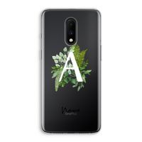 Green Brush: OnePlus 7 Transparant Hoesje