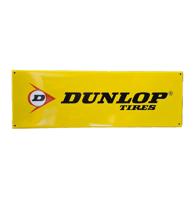 Dunlop Tires Logo Emaille Bord - 60 x 20cm Dunlop Tires Logo Emaille Bord - 60 x 20cm