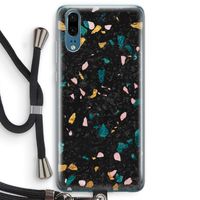 Terrazzo N°10: Huawei P20 Transparant Hoesje met koord