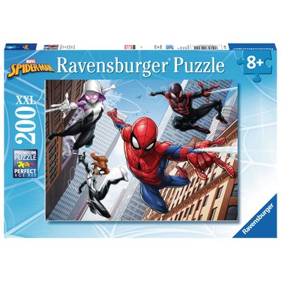 Ravensburger - spiderman - de kracht van de spin 200 stuks xxl