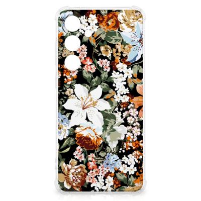 Case voor Samsung Galaxy S24 FE Dark Flowers Case voor Samsung Galaxy S24 FE Dark Flowers