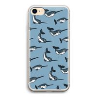 Narwhal: iPhone 7 Transparant Hoesje Narwhal: iPhone 7 Transparant Hoesje