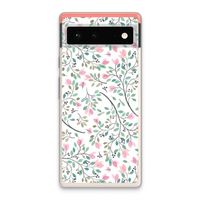 Sierlijke bloemen: Google Pixel 6 Transparant Hoesje