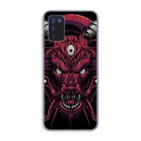 Hell Hound and Serpents: Samsung Galaxy A03s Transparant Hoesje
