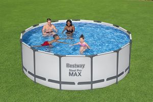 Bestway Steel Pro MAX Rond Bovengronds Zwembadset 3,96 m x 1,22 m