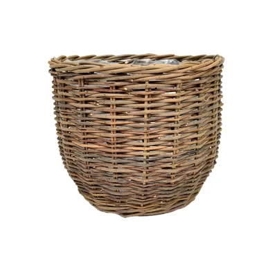 Mand apron d33h32cm bruin Mand apron d33h32cm bruin