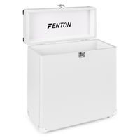 Fenton RC30 platenkoffer voor ruim 30 platen - Wit - thumbnail