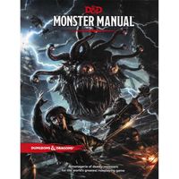 Asmodee Dungeons & Dragons 5.0 - Monster Manual boek Engels, 2+ spelers, vanaf 12 jaar - thumbnail