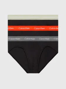 Calvin Klein 3-Pack Heren slips - Hip Brief - Black