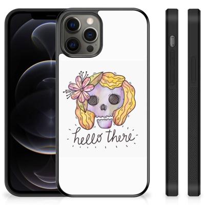 Mobiel Case iPhone 12 Pro Max Boho Skull