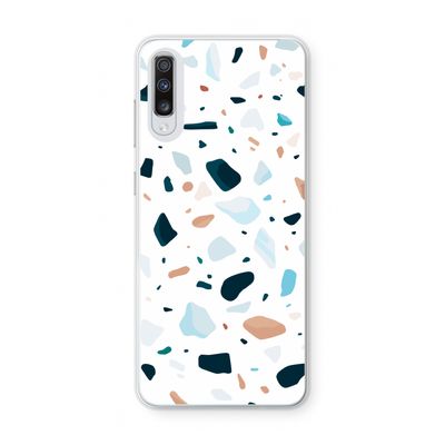 Terrazzo N°13: Samsung Galaxy A70 Transparant Hoesje