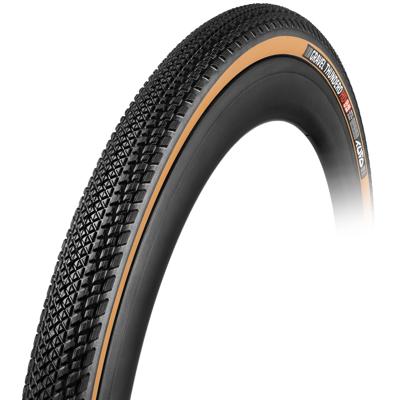 Buitenband Tufo (48-622) 700-48c Gravel Thundero HD zw/beige vouwband