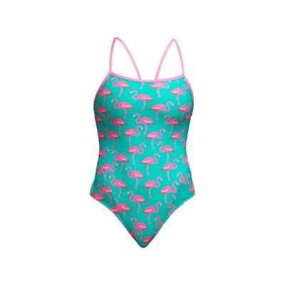 Funkita Go Flamingo single strap badpak dames 42 Funkita Go Flamingo single strap badpak dames 42