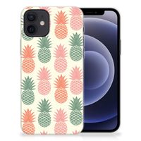 iPhone 12 | 12 Pro (6.1") Siliconen Case Ananas - thumbnail