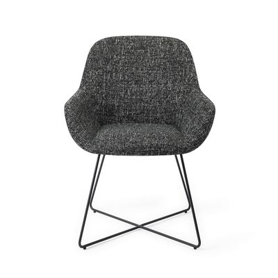 Jesper Home Kushi eetkamerstoel Skyfall cross black